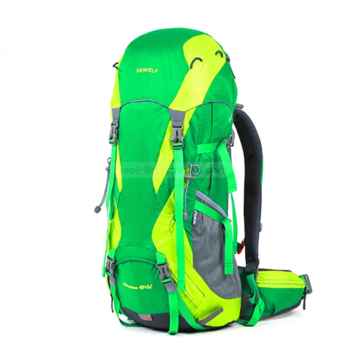 50L Hiking Backpack - Green