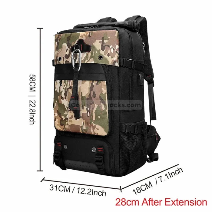 80L Travel Backpack - Camo