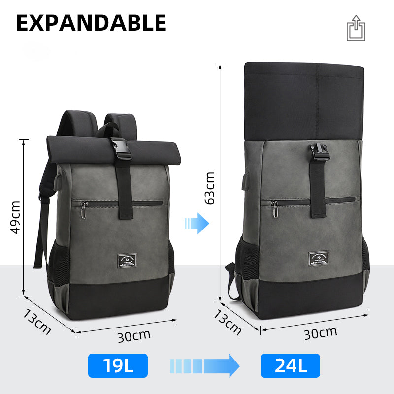 Roll Top Waterproof Backpack