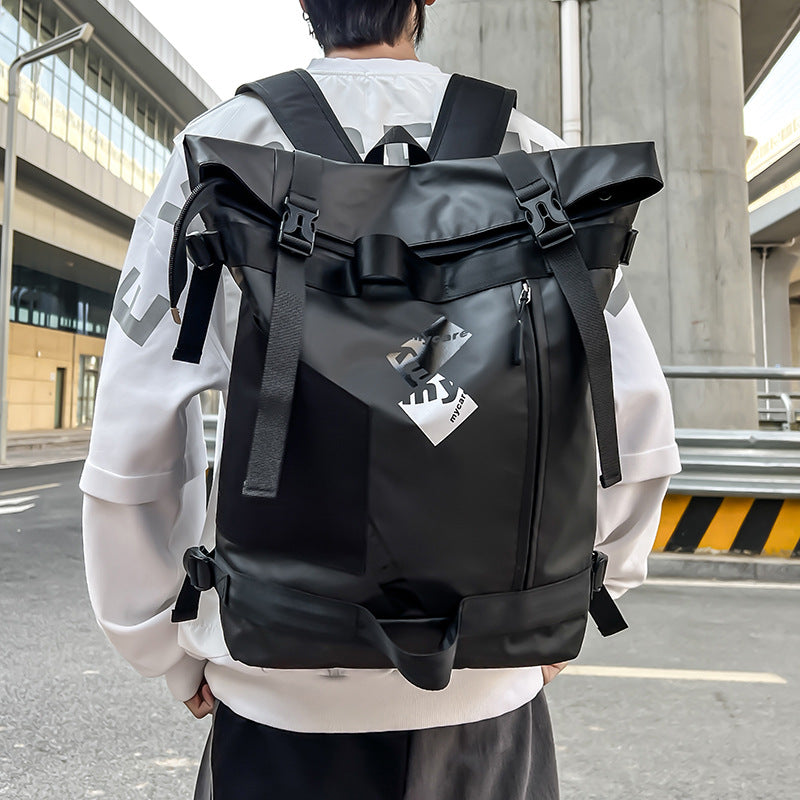 Designer Roll Top Backpack