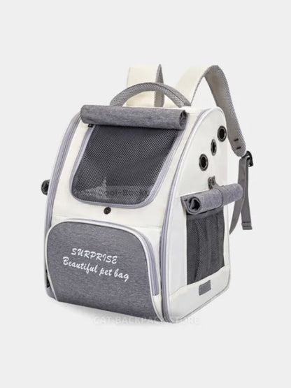 Adventure Cat Backpack Grey