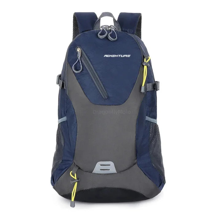 Adventure Motorcycle Backpack - Navy Blue
