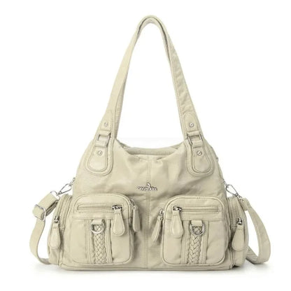 Angel Messenger Bag - Beige