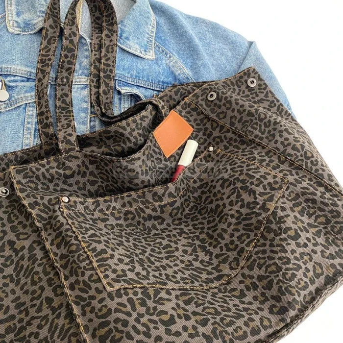 Animal Print Messenger Bag