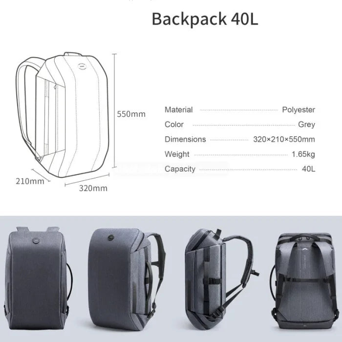 Anti Theft Backpack with USB - Tripper Bag