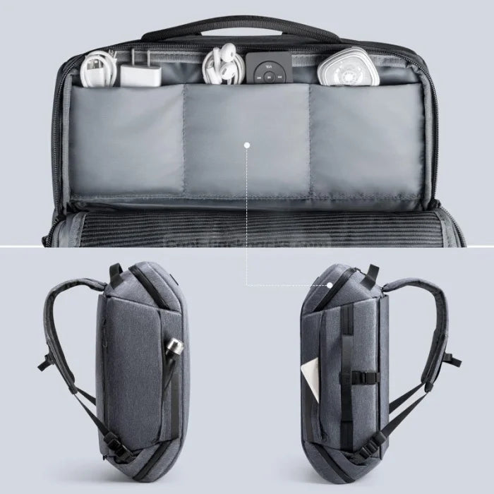 Anti Theft Backpack with USB - Tripper Bag