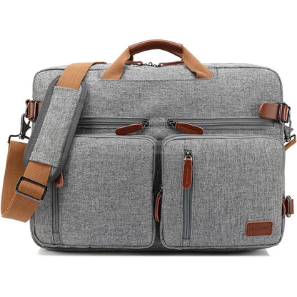 Anti Theft Convertible Backpack - Gray