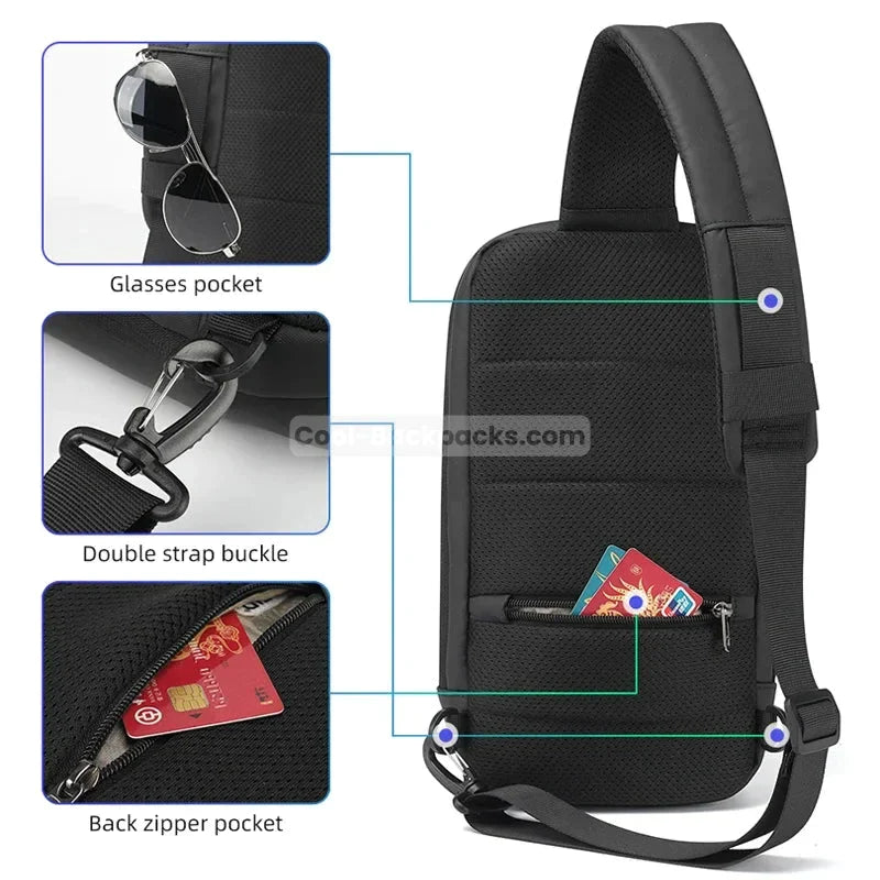 Anti Theft Sling Backpack
