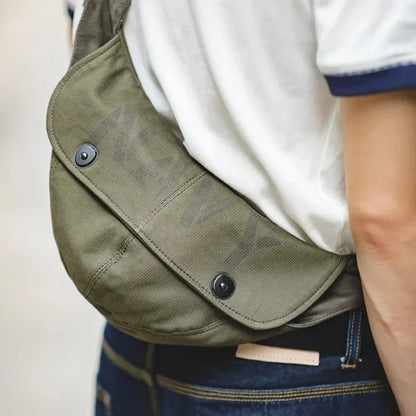 Army Green Messenger Bag