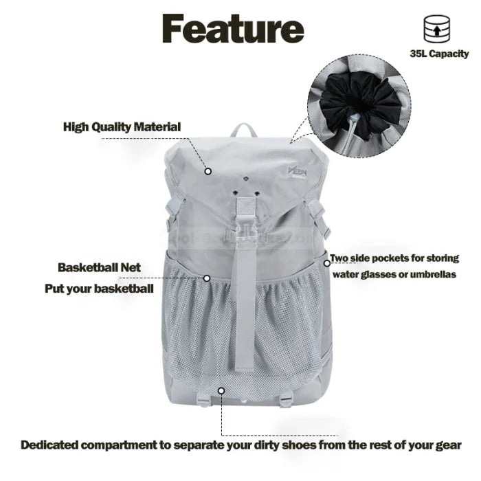 Athletic Drawstring Backpack