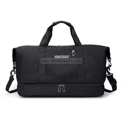 Athletic Duffel Bag - Black