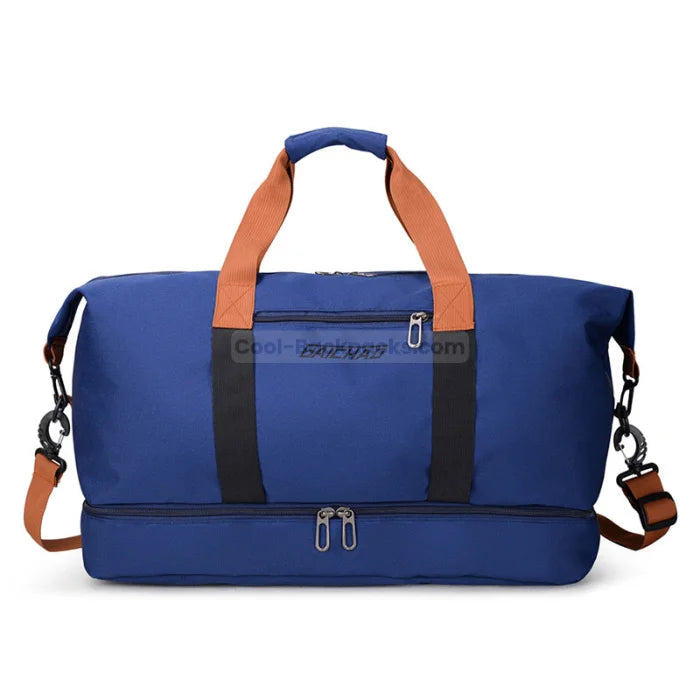 Athletic Duffel Bag - Blue