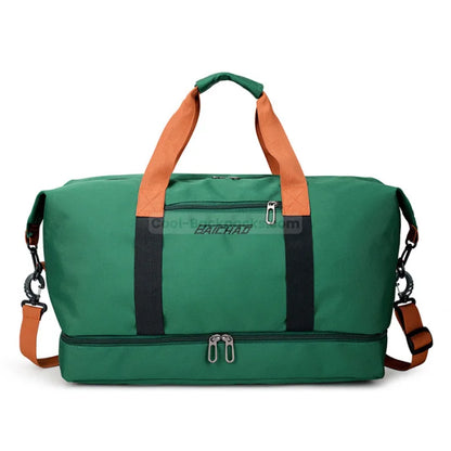 Athletic Duffel Bag - Green