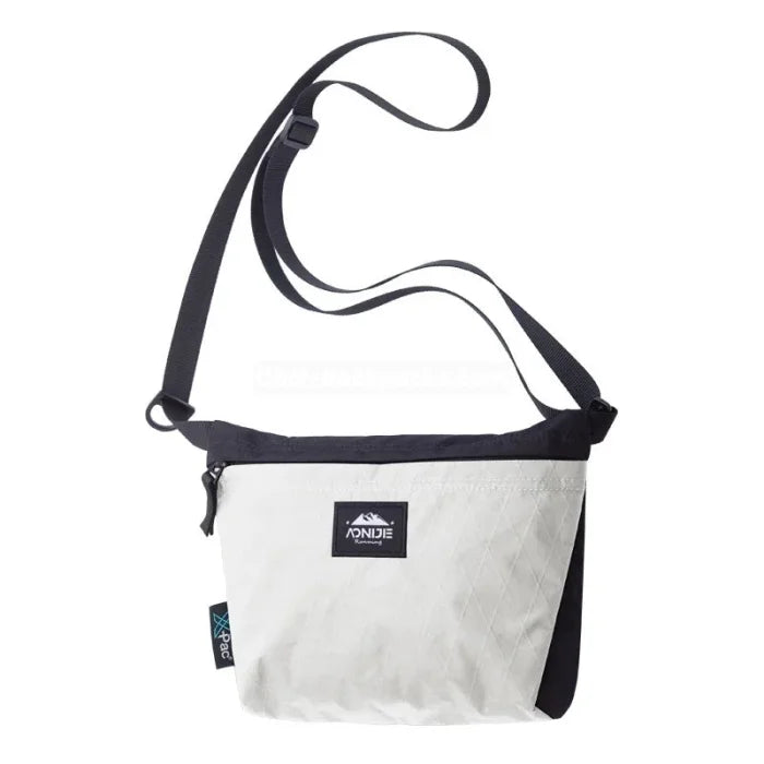 Athletic Messenger Bag - White