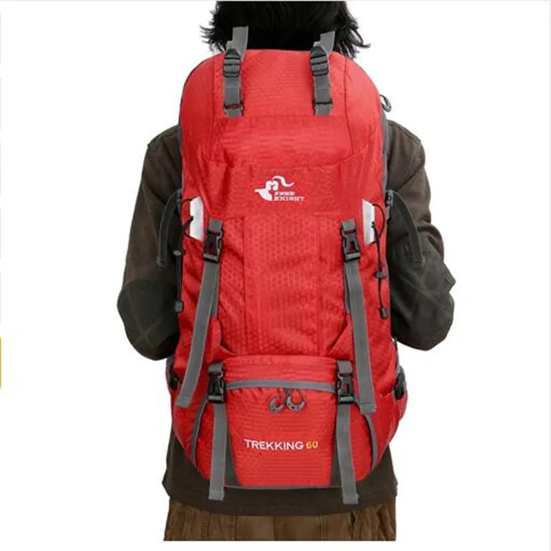 Red Hiking Backpack