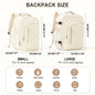 Backpack Suitcase Carry On - Beige / Small