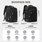 Backpack Suitcase Carry On - Black / Small