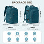 Backpack Suitcase Carry On - Teal / Small