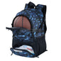 Backpack with Basketball Holder - Deep blue