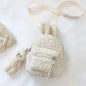 Backpack with Bunny Ears - white