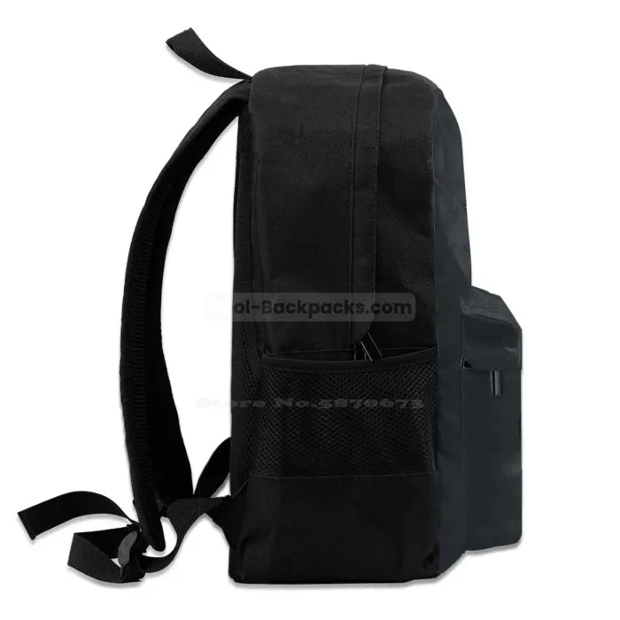 Backpack with Dragon Logo - Backpack - Black