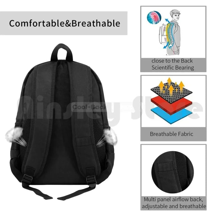 Backpack with Horse Logo