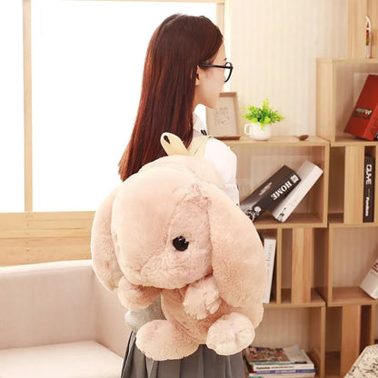 Big Bunny Plush Backpack