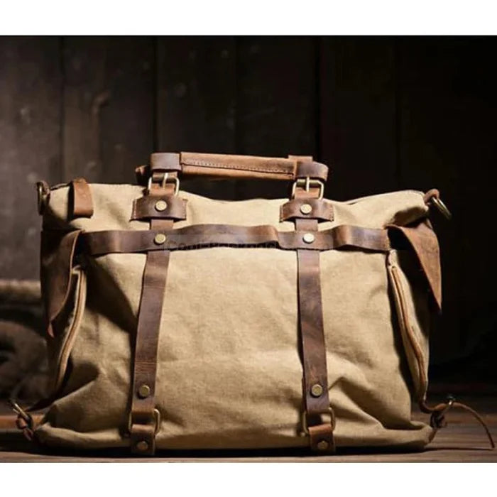 Big Messenger Bag - Khaki