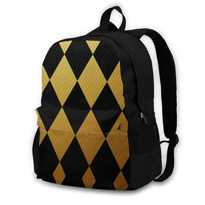 Black and Gold Backpack