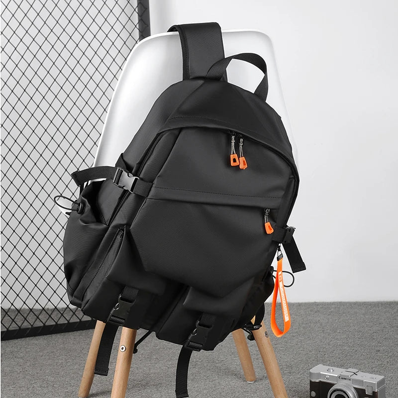 Black and Orange Backpack