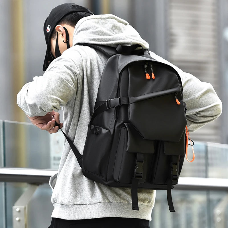 Black and Orange Backpack