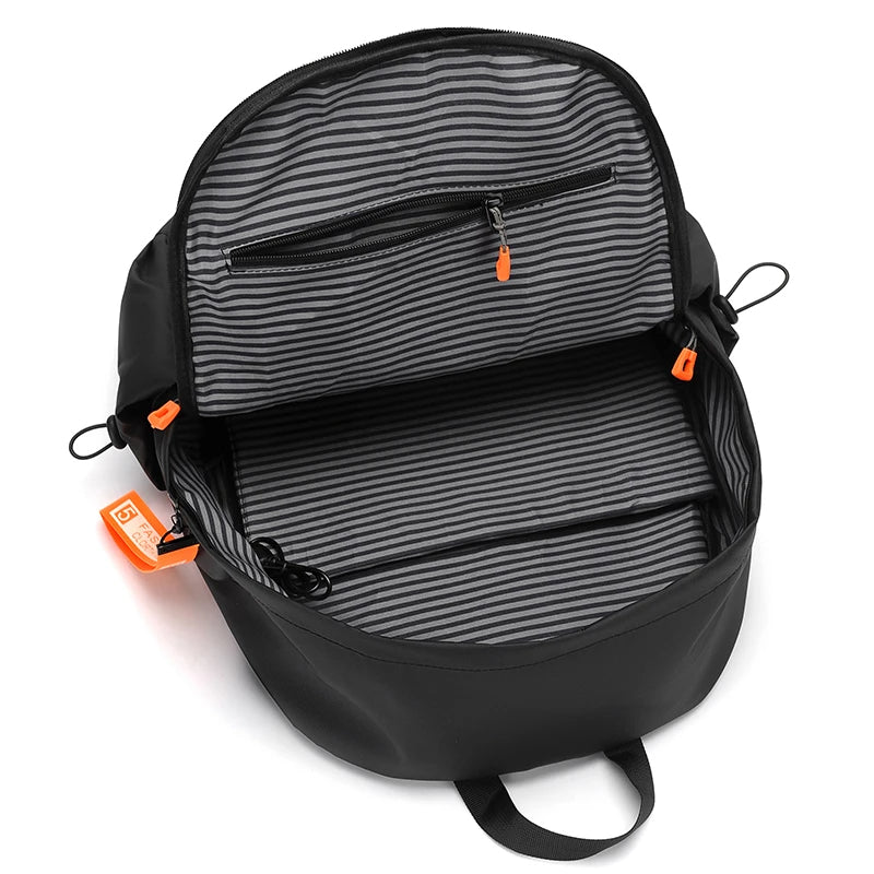 Black and Orange Backpack