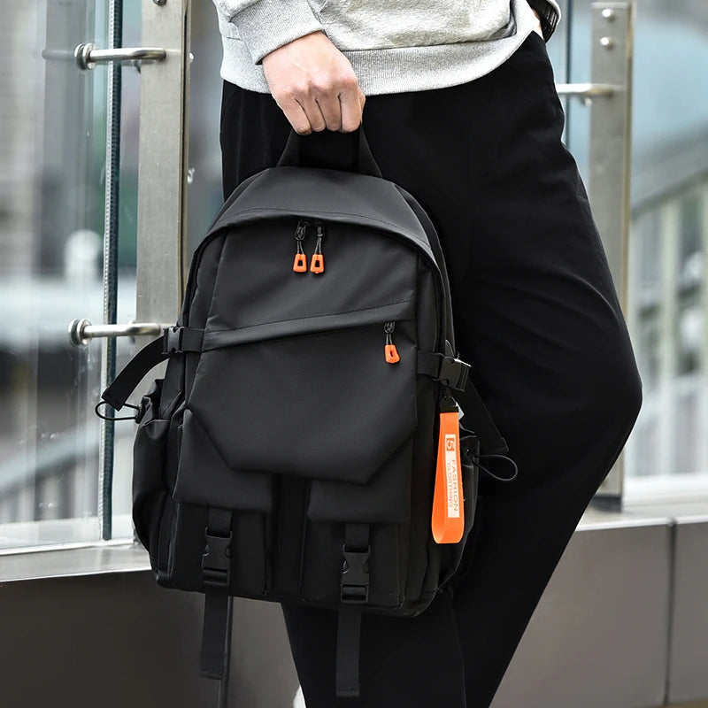 Black and Orange Backpack