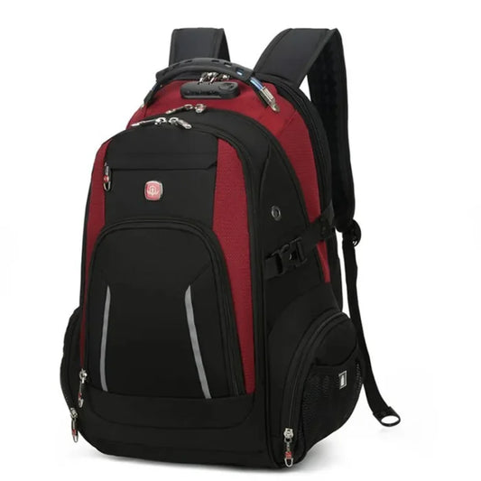 Black and Red Backpack