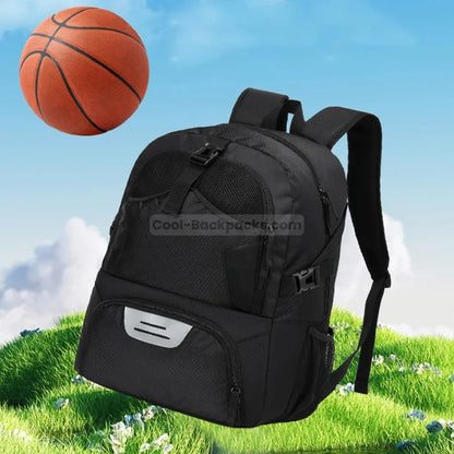 Black Basketball Backpack