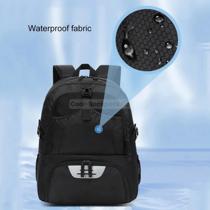 Black Basketball Backpack