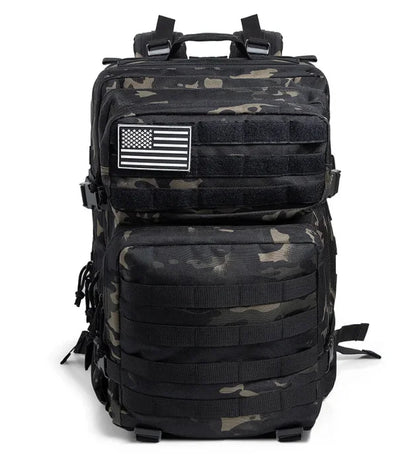 Black Camo Tactical Backpack