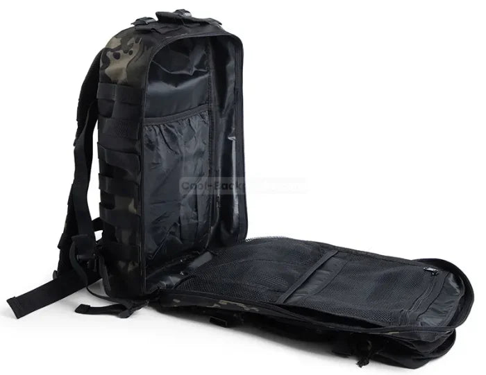 Black Camo Tactical Backpack