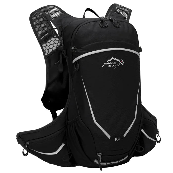 Black Cycling Backpack