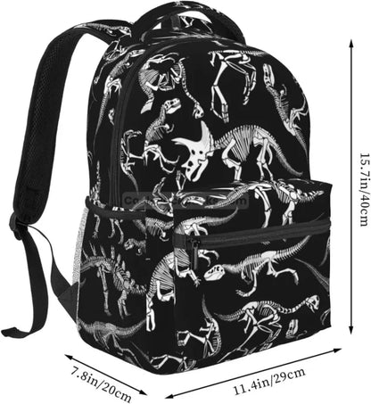 Black Dinosaur Backpack - Color 1