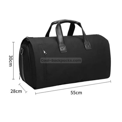 Black Duffel Bag - Black