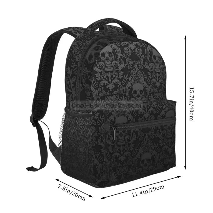 Black Goth Backpack