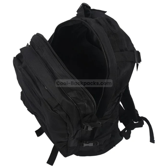 Black Hiking Backpack - Black