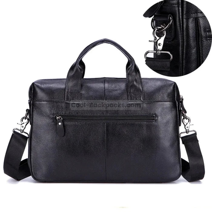 Black Military Messenger Bag