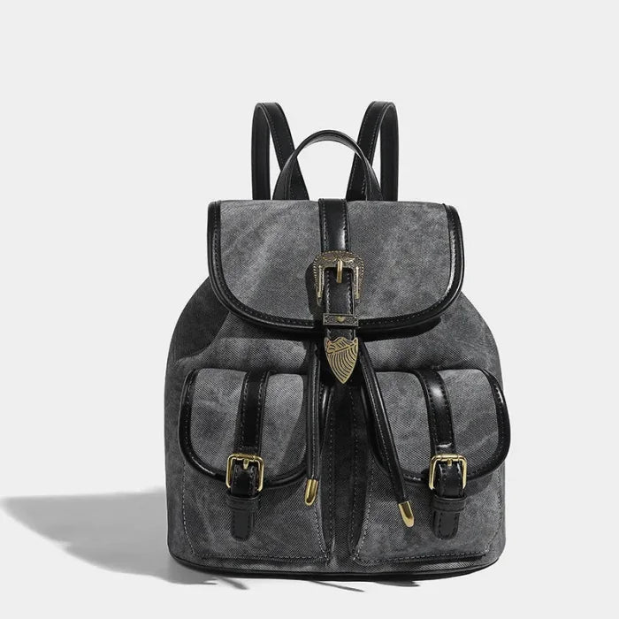 Black Mini Rucksack