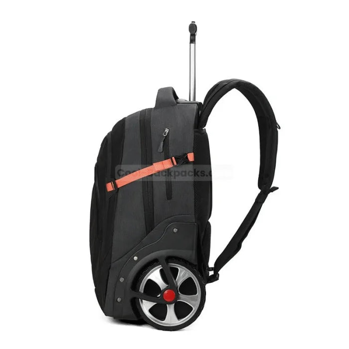 Black Roller Backpack - Black