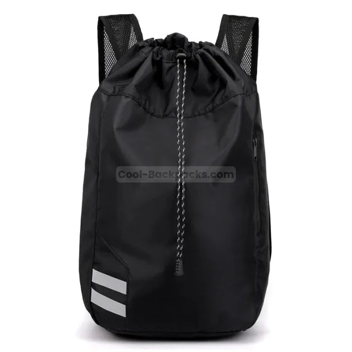 Black Soccer Backpack