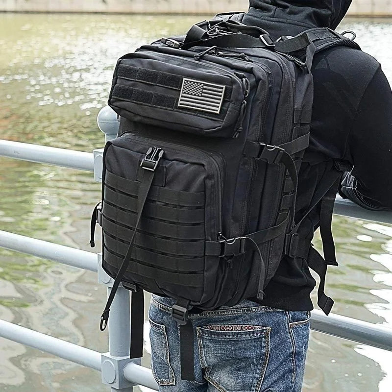 Black Tactical Backpack