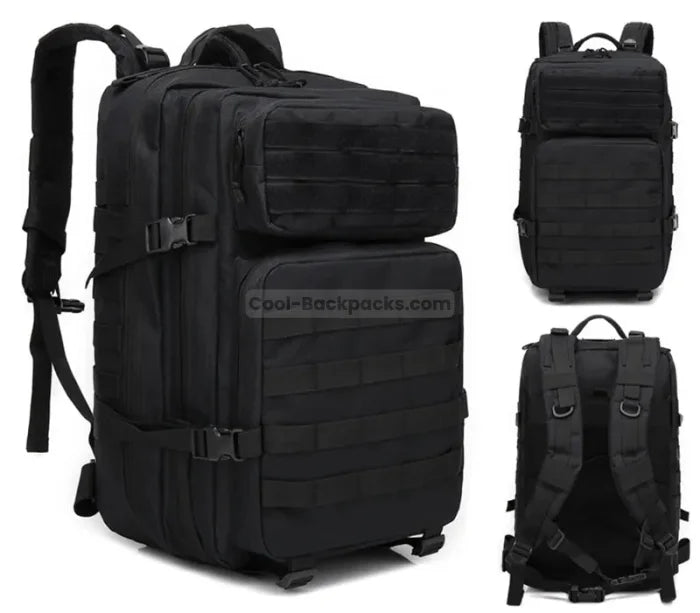 Black Tactical Backpack