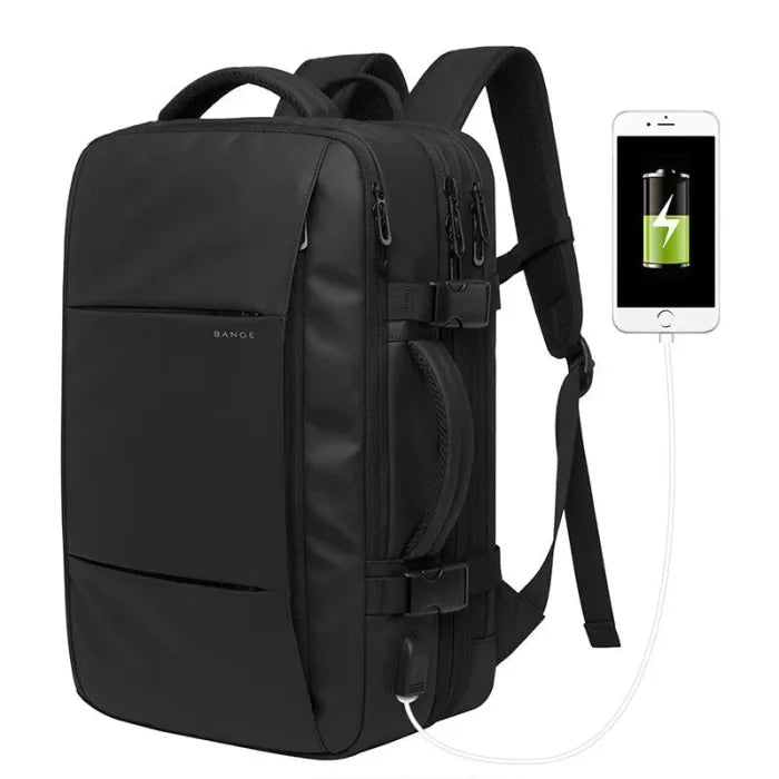 Black Travel Backpack